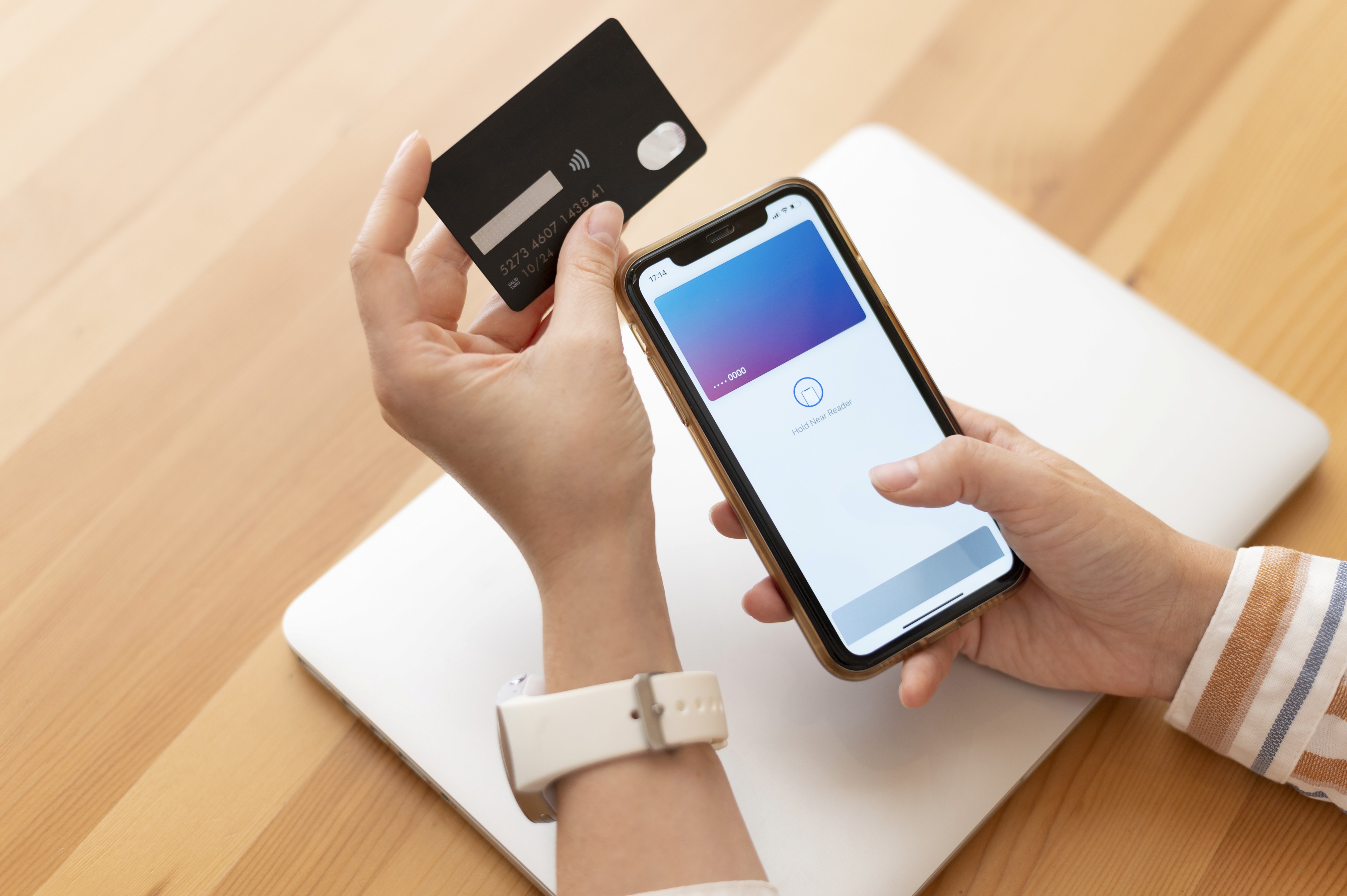 Mobile payment card and phone