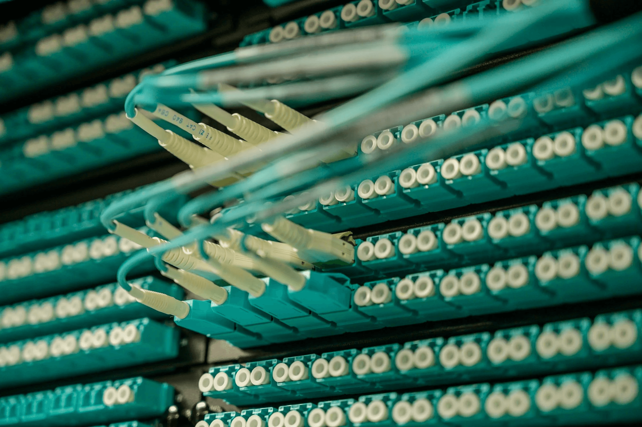 Fiber cables in network equipment